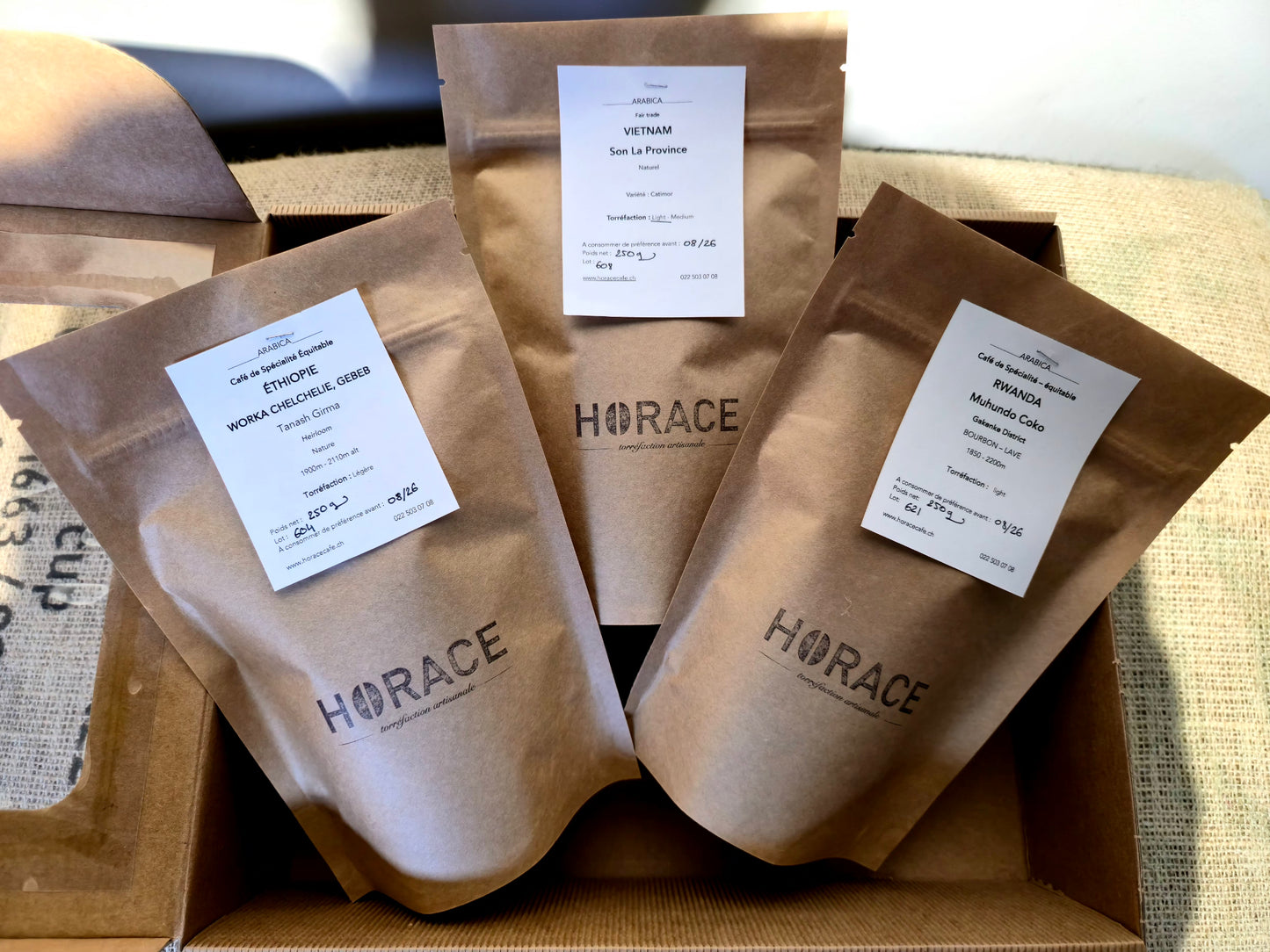 **Coffret de Noël Café de spécialité